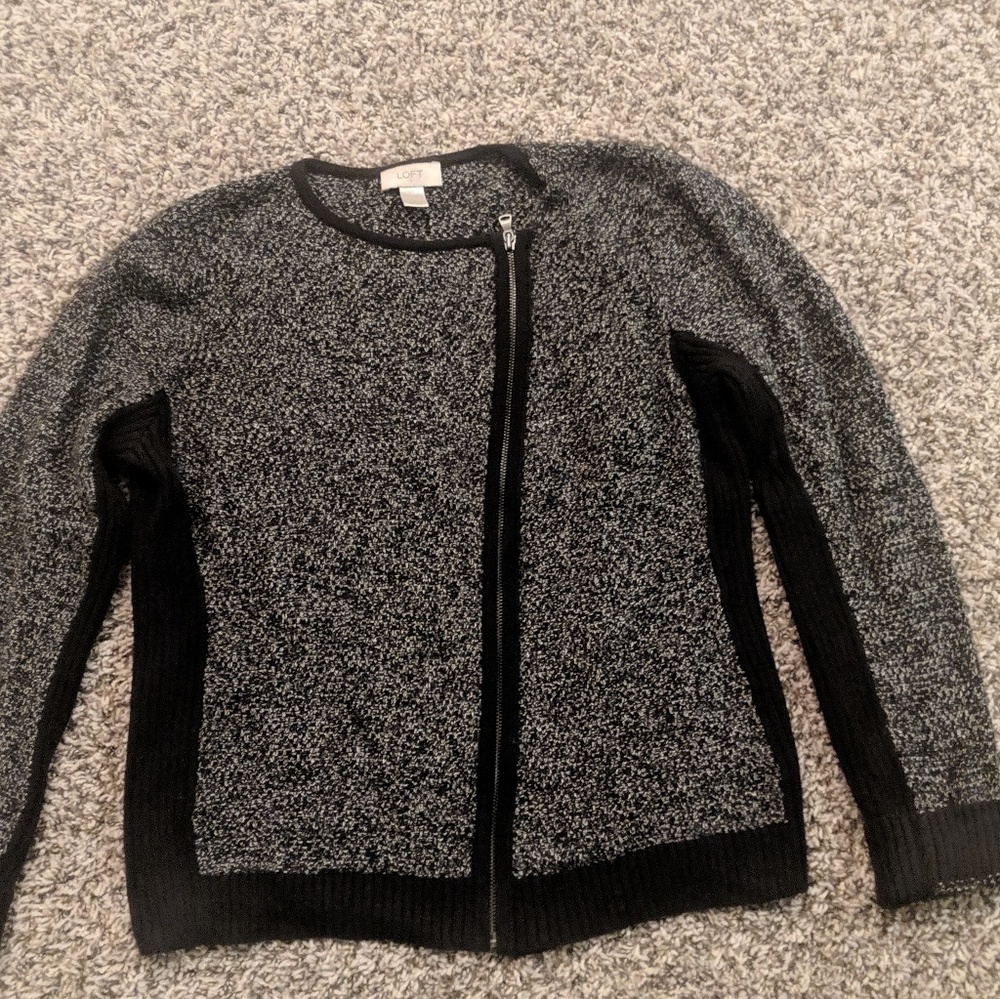 LOFT sweater jacket